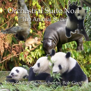 Pandas and a pygmy hippo.